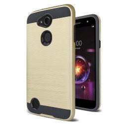 LG X Power 3, Fiesta 2, X Charge 2, Armor Hybrid Case (Gold)